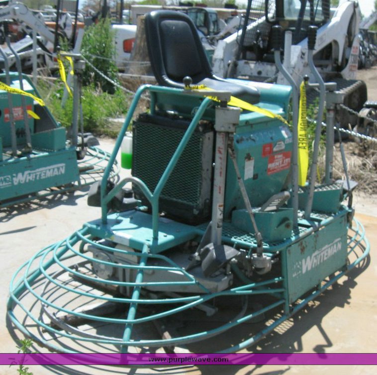 image for item 6761 Whiteman 48" riding trowel