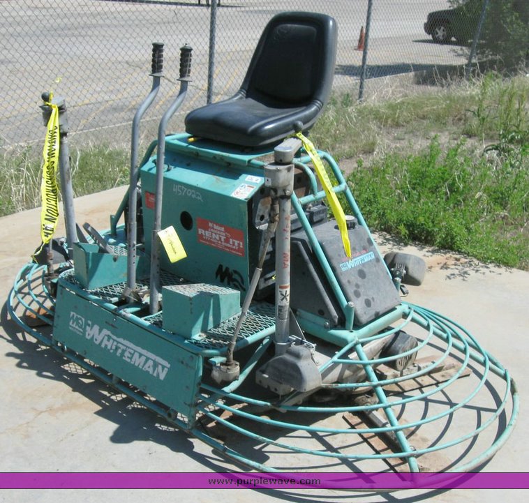 image for item 6762 Whiteman 48" riding trowel