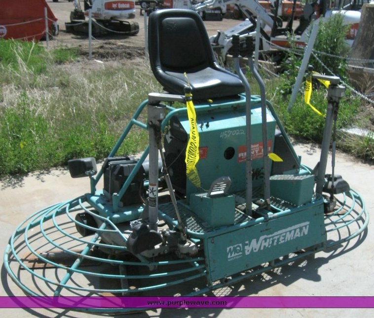 image for item 6762 Whiteman 48" riding trowel