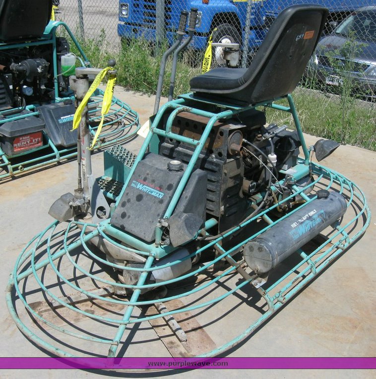 image for item 6762 Whiteman 48" riding trowel