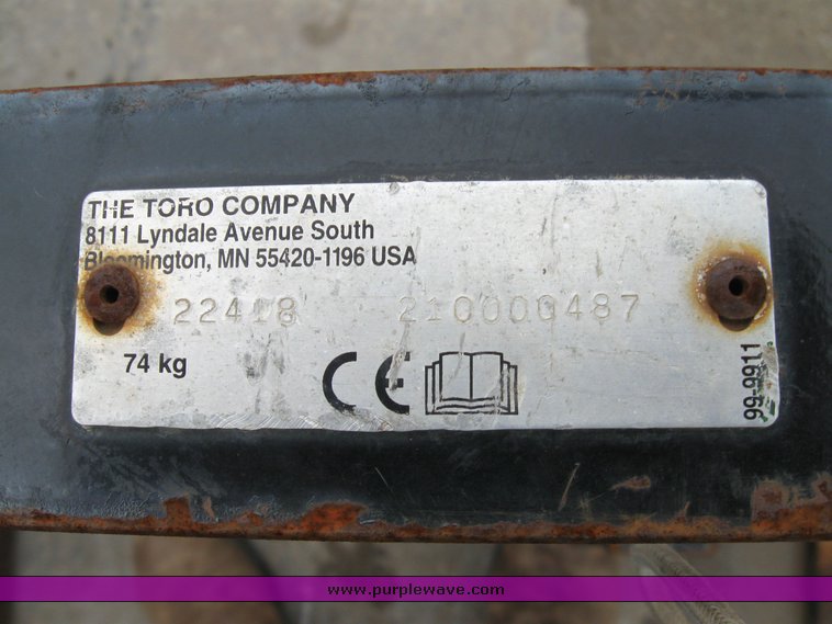 image for item 7241 Toro 22306 mini track loader