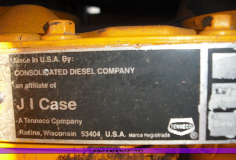 image for item 3481 1991 Case W14-C wheel loader