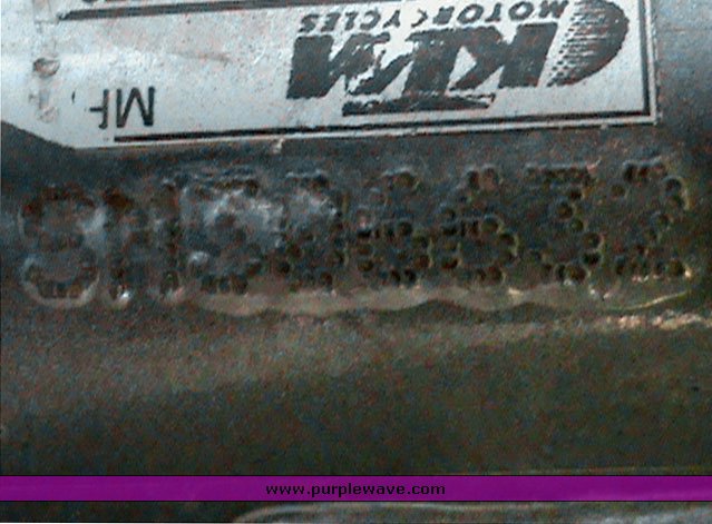 image for item 1701 1995 KTM RXC 400 dual sport motorcycle