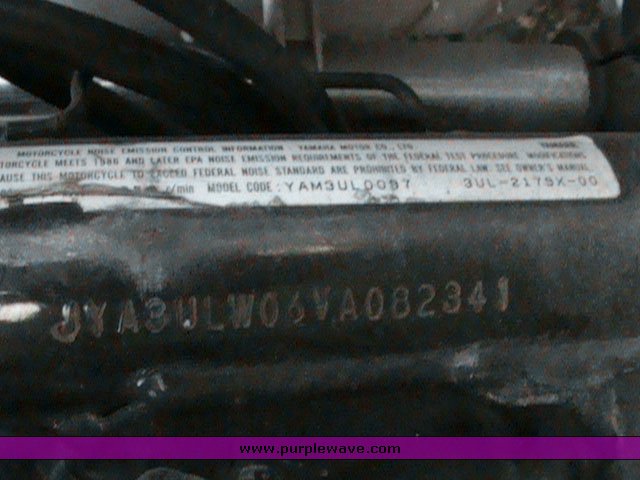 image for item 1703 1997 Yamaha RT100 dirt bike