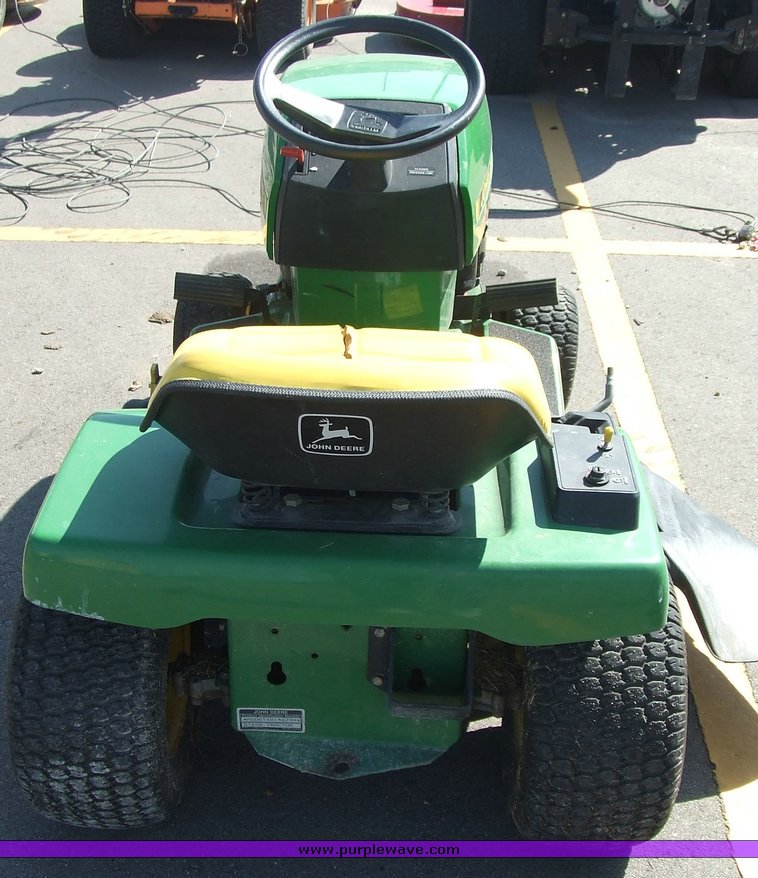 image for item 2076 John Deere STX38 riding mower
