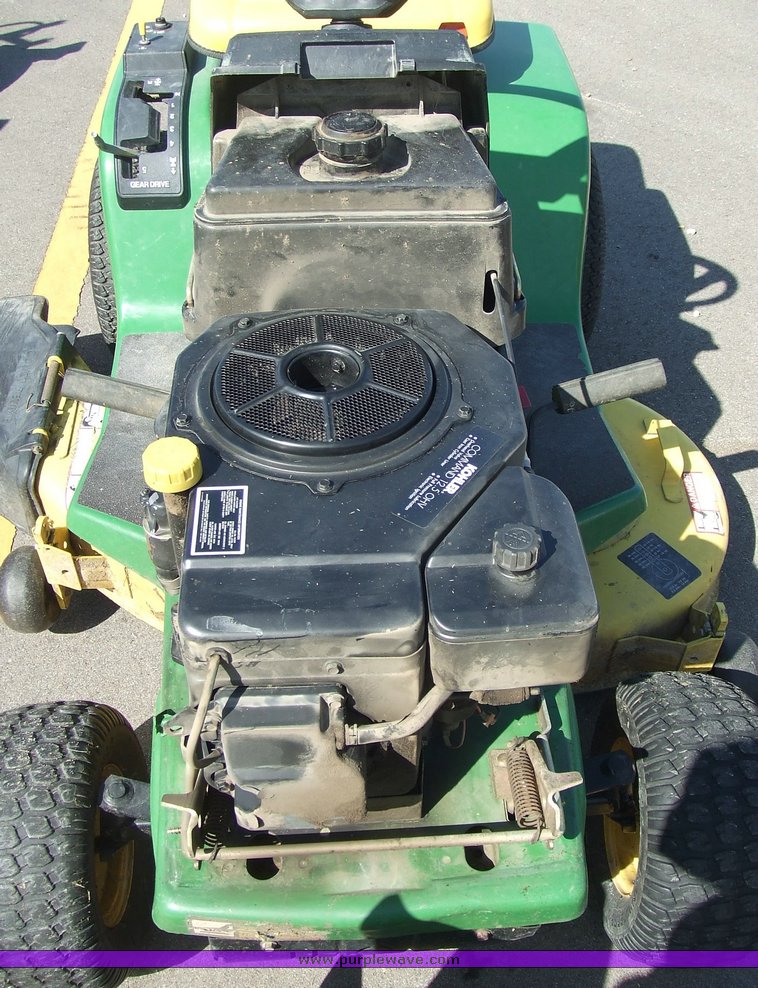 image for item 2076 John Deere STX38 riding mower