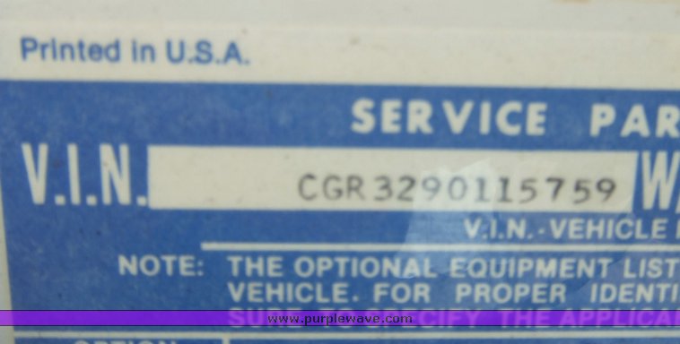 image for item 2130 1979 Shasta camper