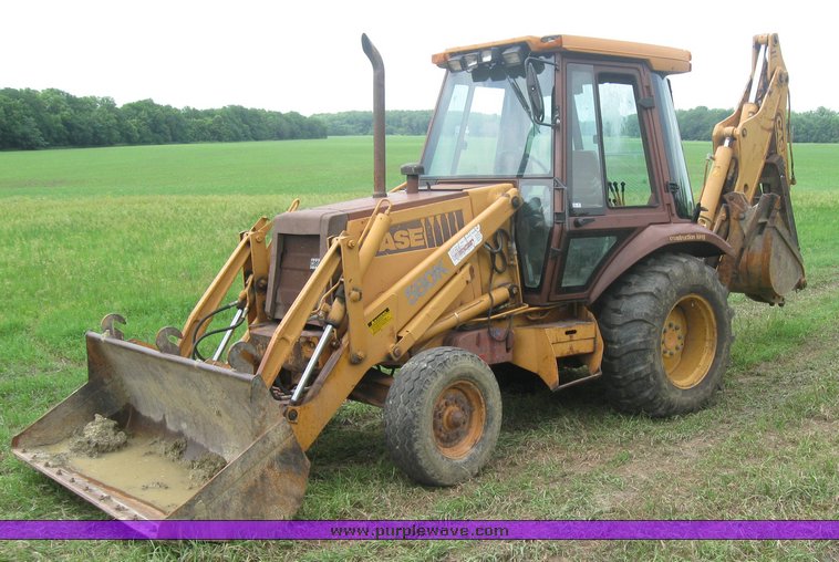 image for item 2521 1986 Case 580K backhoe