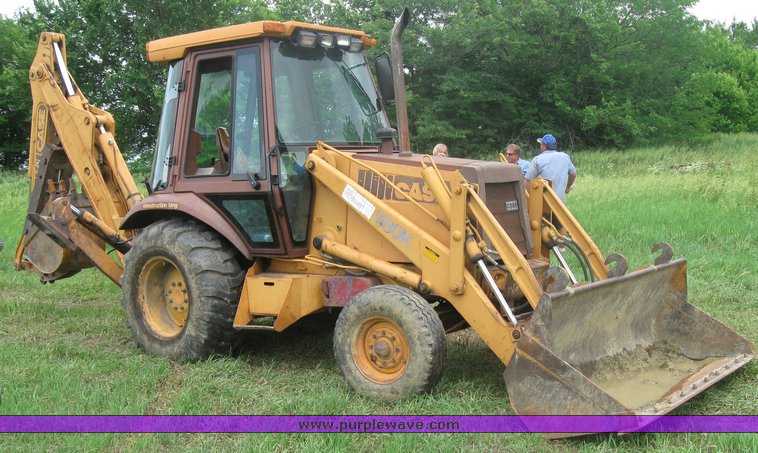image for item 2521 1986 Case 580K backhoe