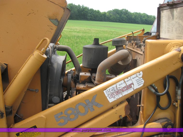 image for item 2521 1986 Case 580K backhoe