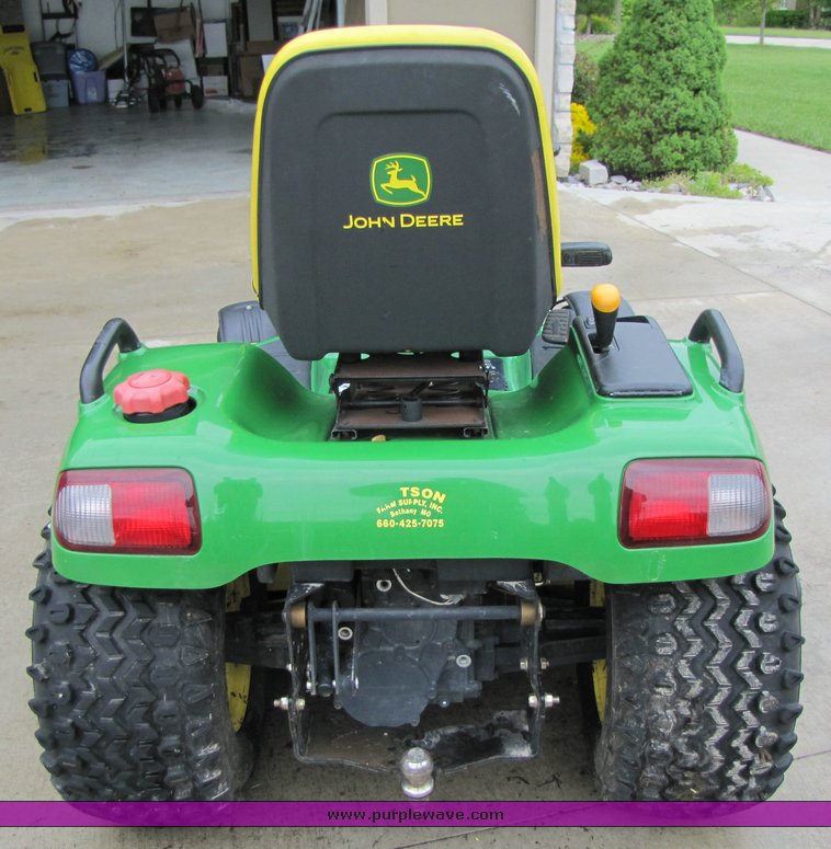 image for item 3295 John Deere X595 lawn tractor with mower