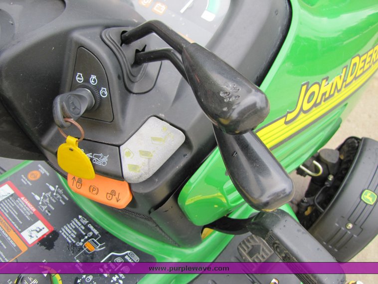 image for item 3295 John Deere X595 lawn tractor with mower