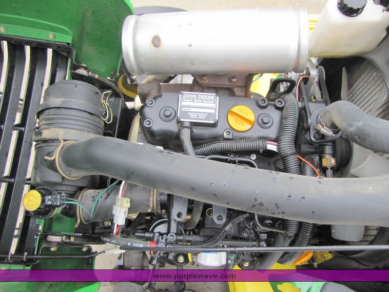 image for item 3295 John Deere X595 lawn tractor with mower