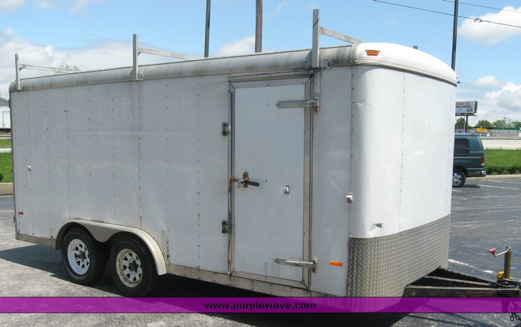 image for item 3756 2003 Doolittle cargo trailer
