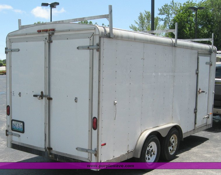 image for item 3756 2003 Doolittle cargo trailer