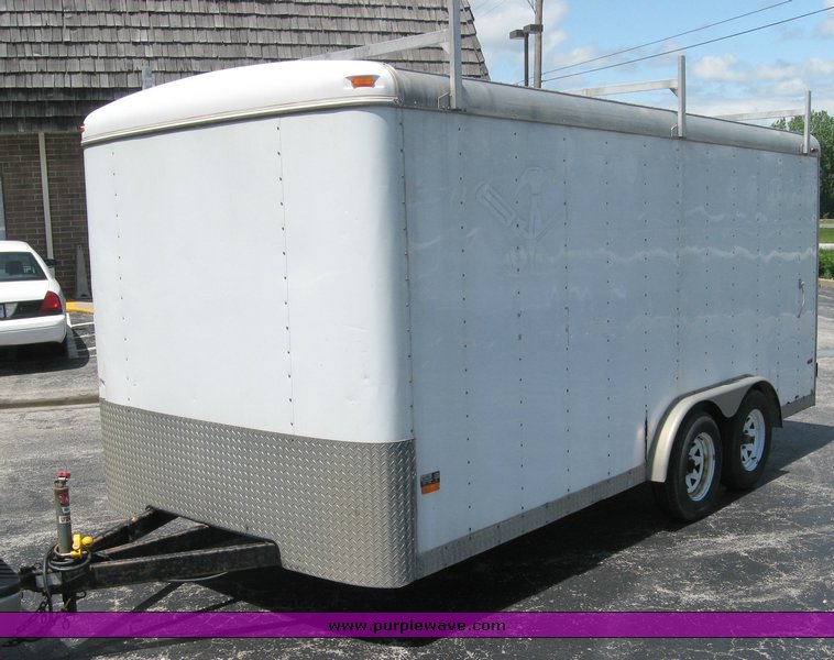 image for item 3756 2003 Doolittle cargo trailer