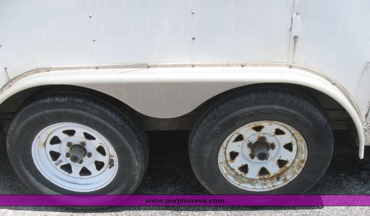 image for item 3756 2003 Doolittle cargo trailer