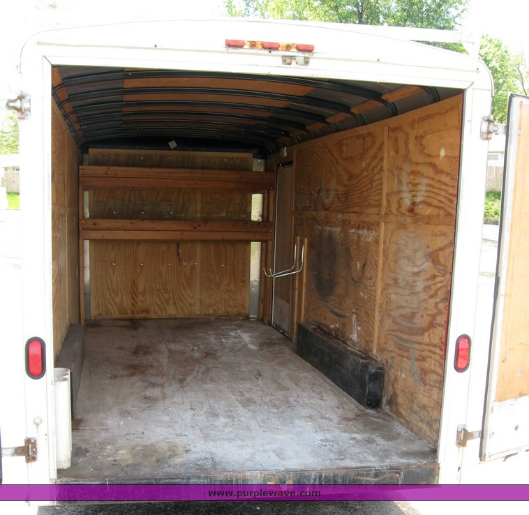 image for item 3756 2003 Doolittle cargo trailer