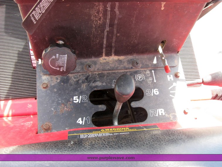 image for item 3992 Garden tractor with pull-beside mower and trim mower