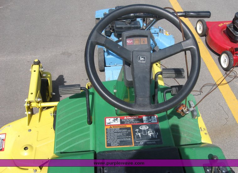 image for item 3993 Riding and push mower