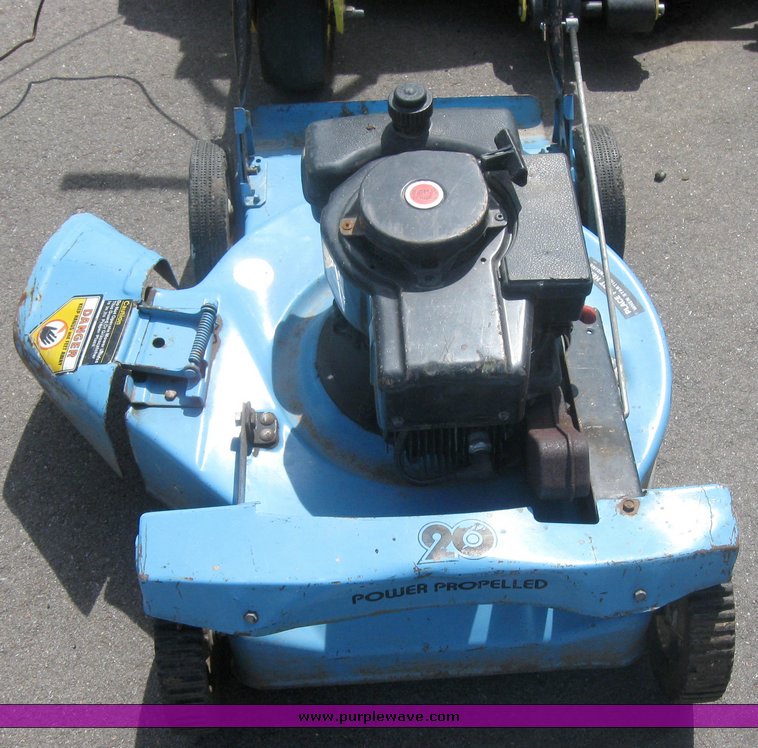 image for item 3993 Riding and push mower