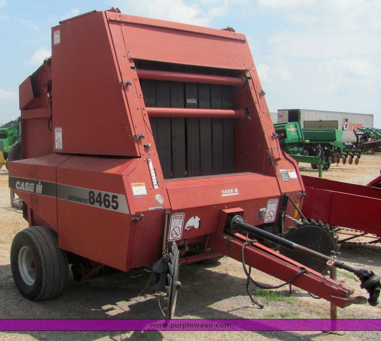 image for item 4587 Case 8465A round baler