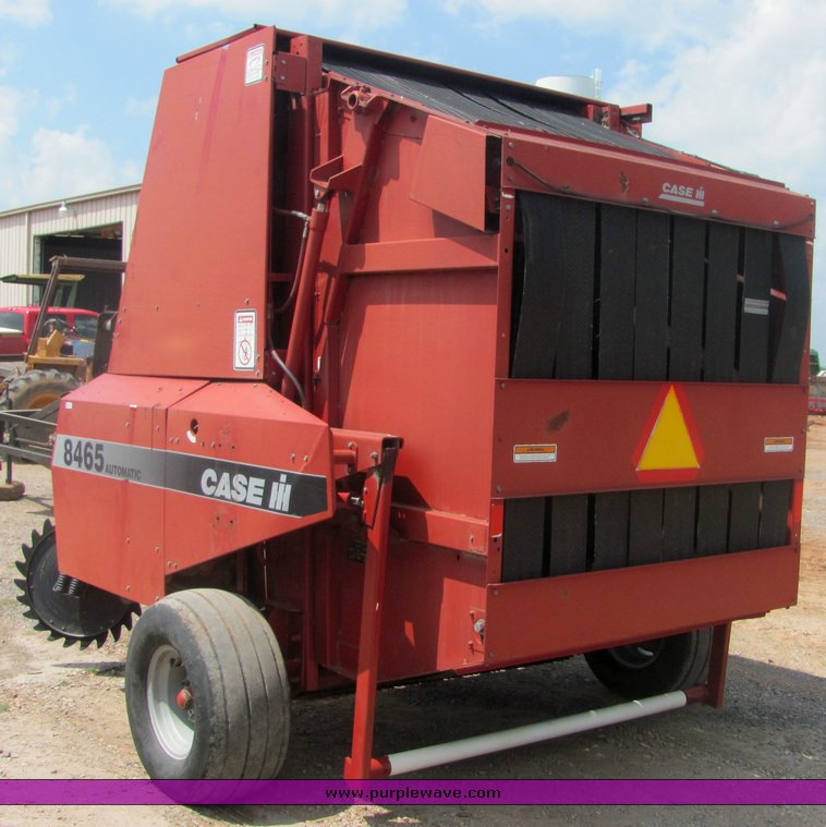 image for item 4587 Case 8465A round baler