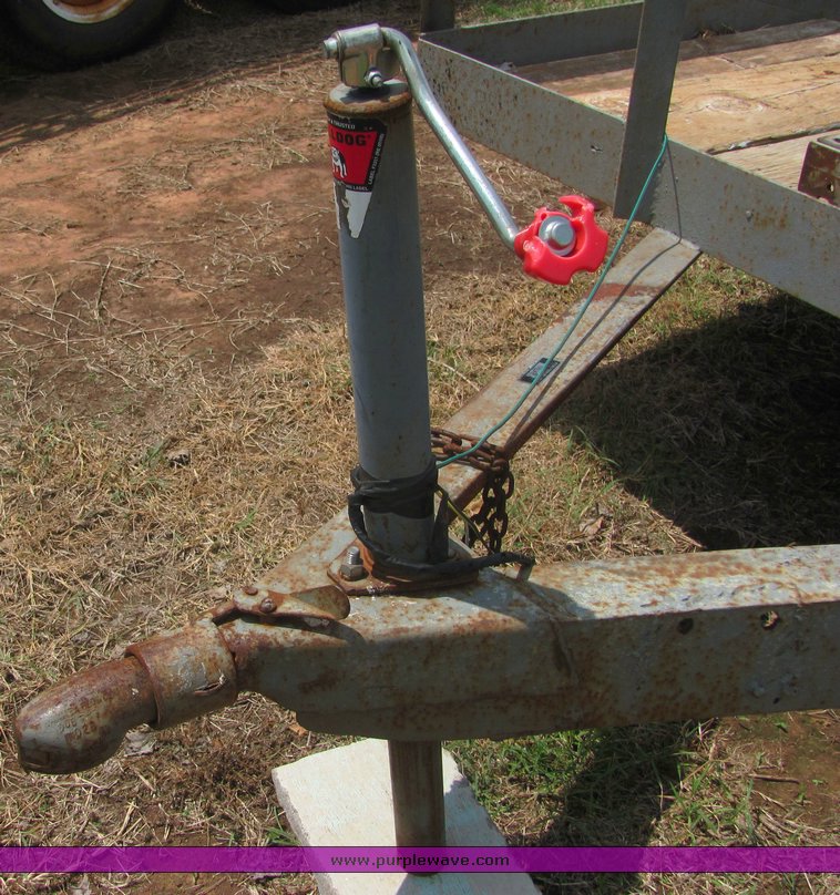 image for item 4598 16' tandem axle trailer