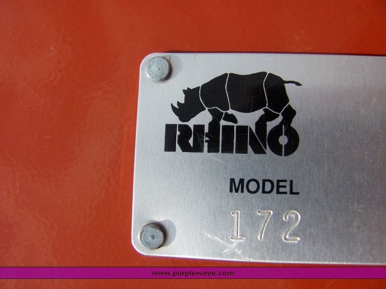 image for item 4603 Rhino 172 mower