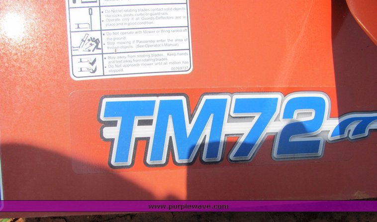 image for item 4604 Rhino TM72 6' mower