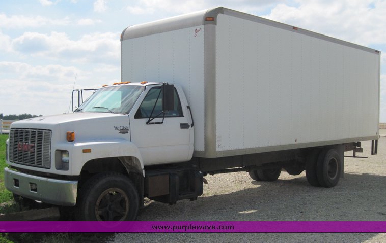 image for item 4715 1994 GMC Topkick C7H042 box truck