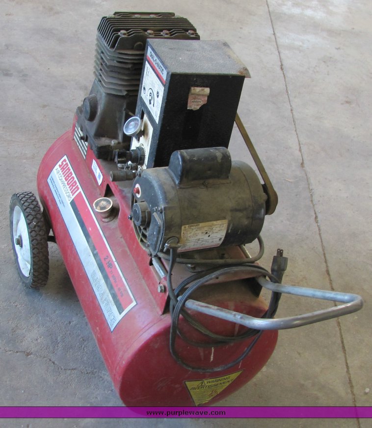 image for item 6102 Sanborn 22 gallon air compressor