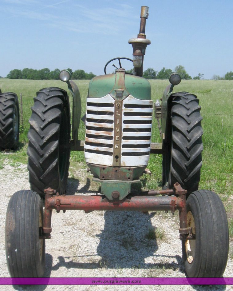 image for item 7378 1955 Oliver Super 88 tractor