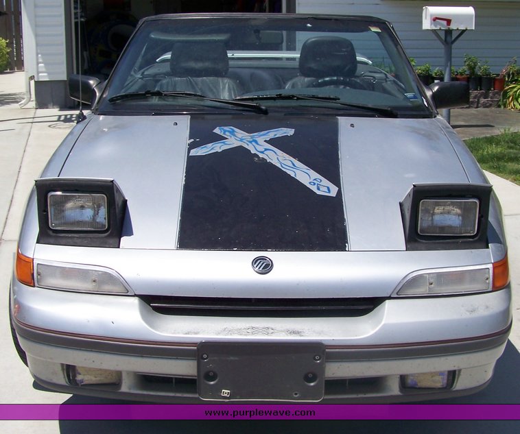 image for item 8000 1991 Mercury Capri XR2 convertible
