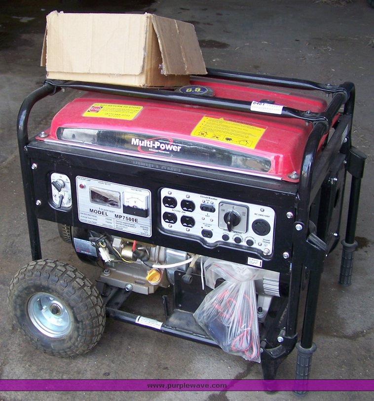 image for item 8481 Multi-Power MP7500E power plant