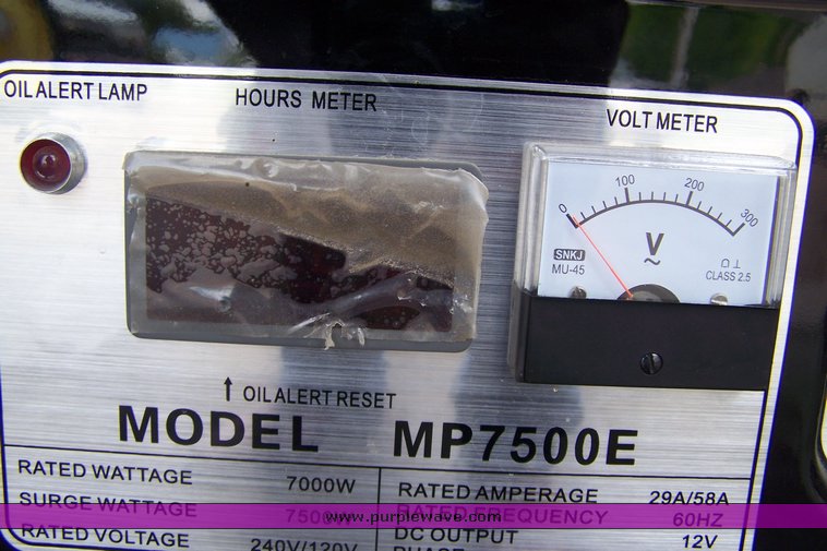 image for item 8481 Multi-Power MP7500E power plant