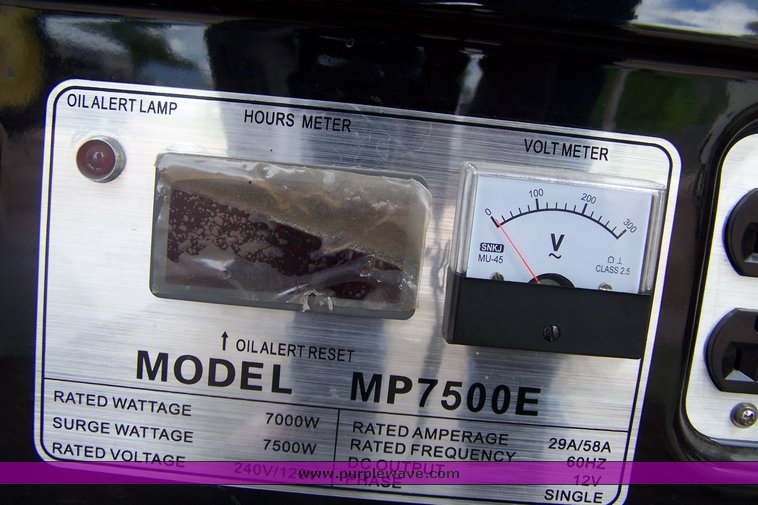 image for item 8481 Multi-Power MP7500E power plant