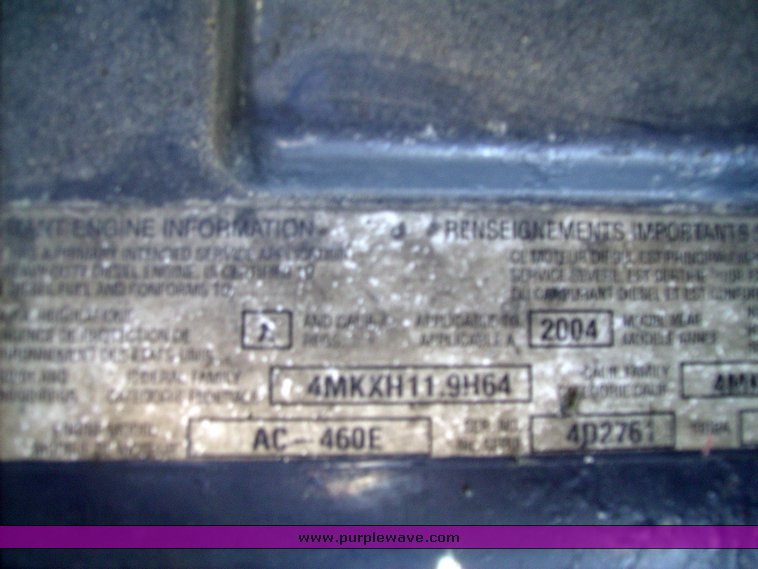 image for item 1001 2005 Mack CX613 semi truck