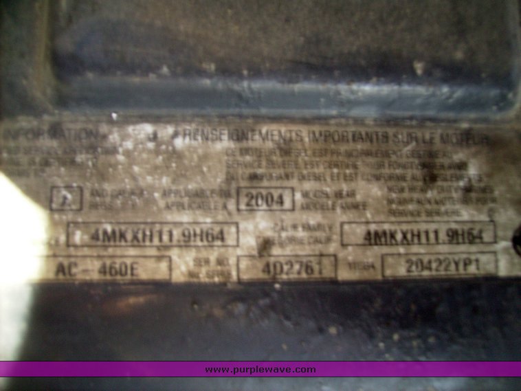 image for item 1001 2005 Mack CX613 semi truck