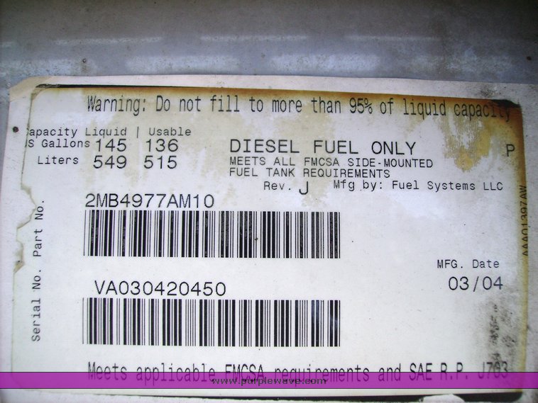 image for item 1001 2005 Mack CX613 semi truck