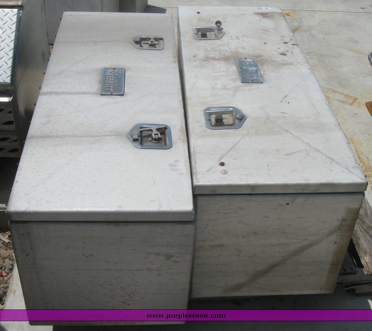 image for item 2281 (2) Merritt aluminum tool boxes