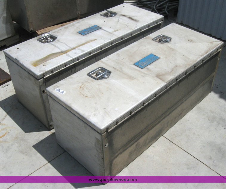 image for item 2282 (2) Merritt aluminum tool boxes