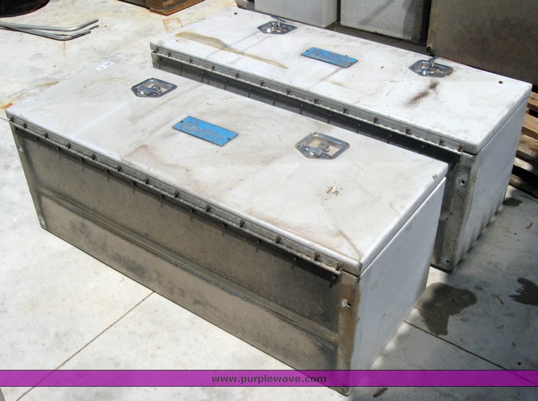 image for item 2282 (2) Merritt aluminum tool boxes