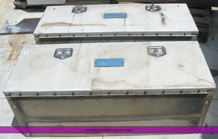 image for item 2282 (2) Merritt aluminum tool boxes
