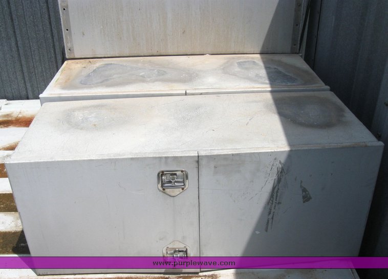image for item 2284 (2) aluminum tool boxes