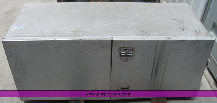 image for item 2285 (2) aluminum tool boxes