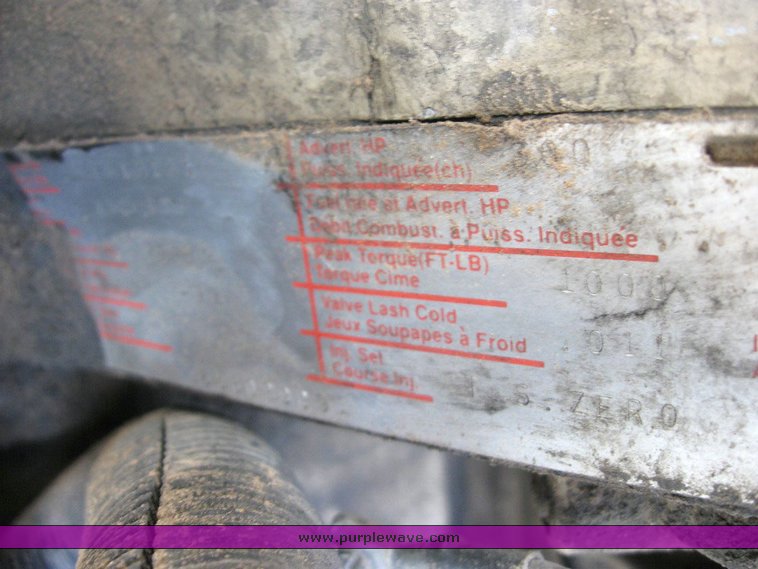 image for item 6787 1991 International 8200 semi truck