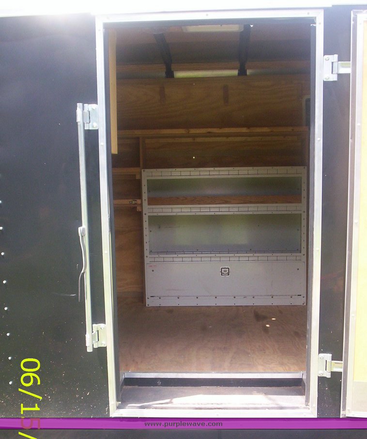 image for item 1007 2004 Roadmaster enclosed trailer