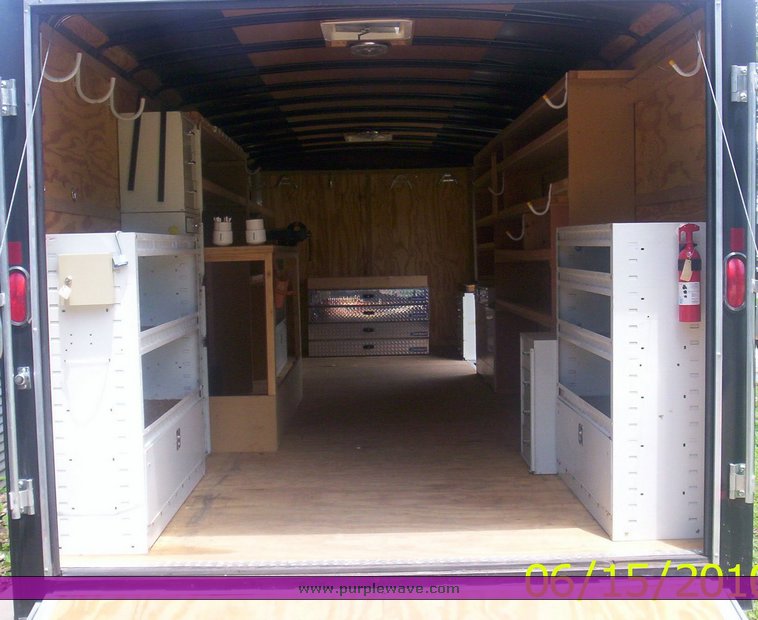 image for item 1007 2004 Roadmaster enclosed trailer
