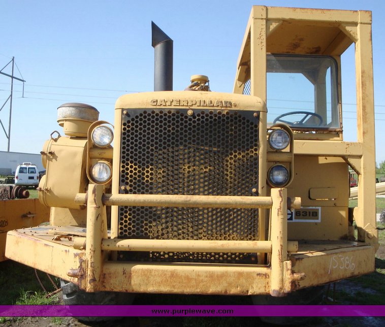 image for item 1008 1963 Caterpillar 631B scraper